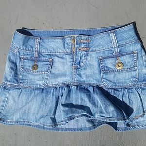 Jean skirt size 1